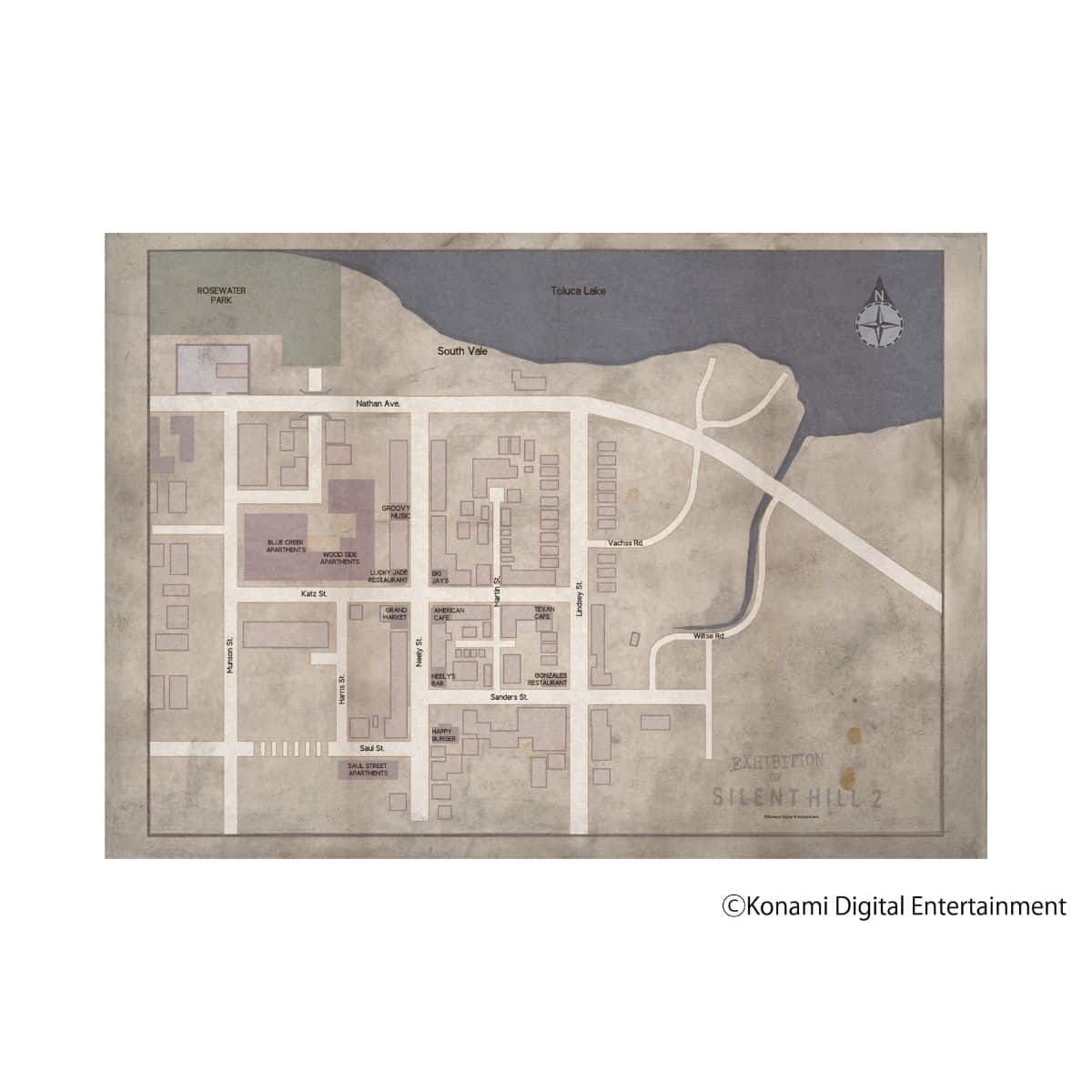 【SILENT HILL ２】City Poster east