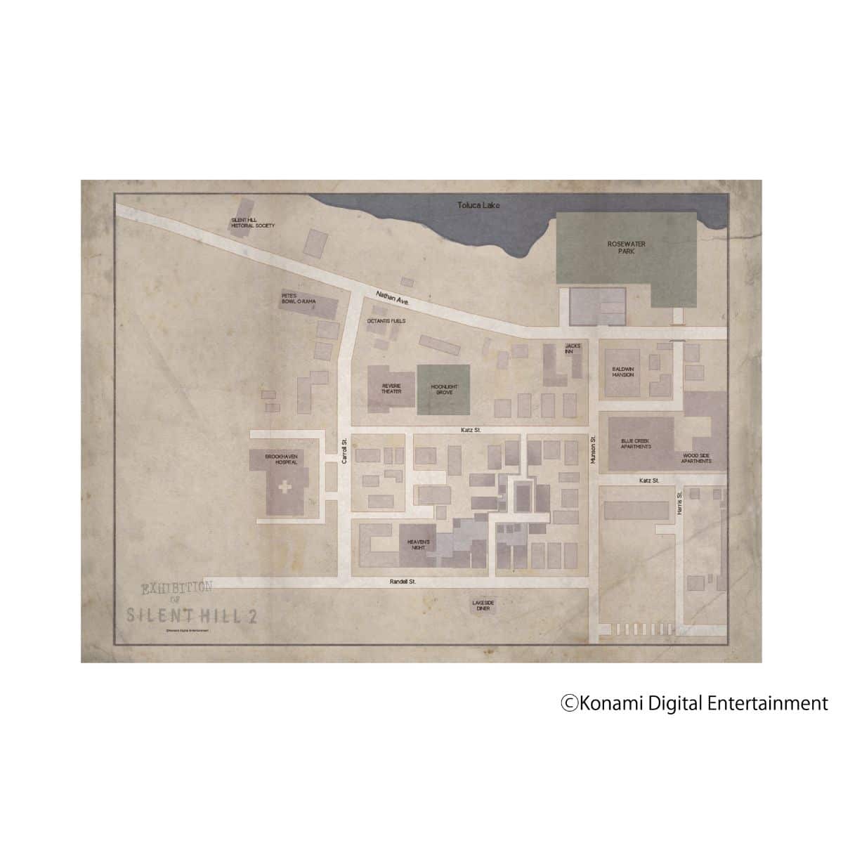 【SILENT HILL ２】City Poster west