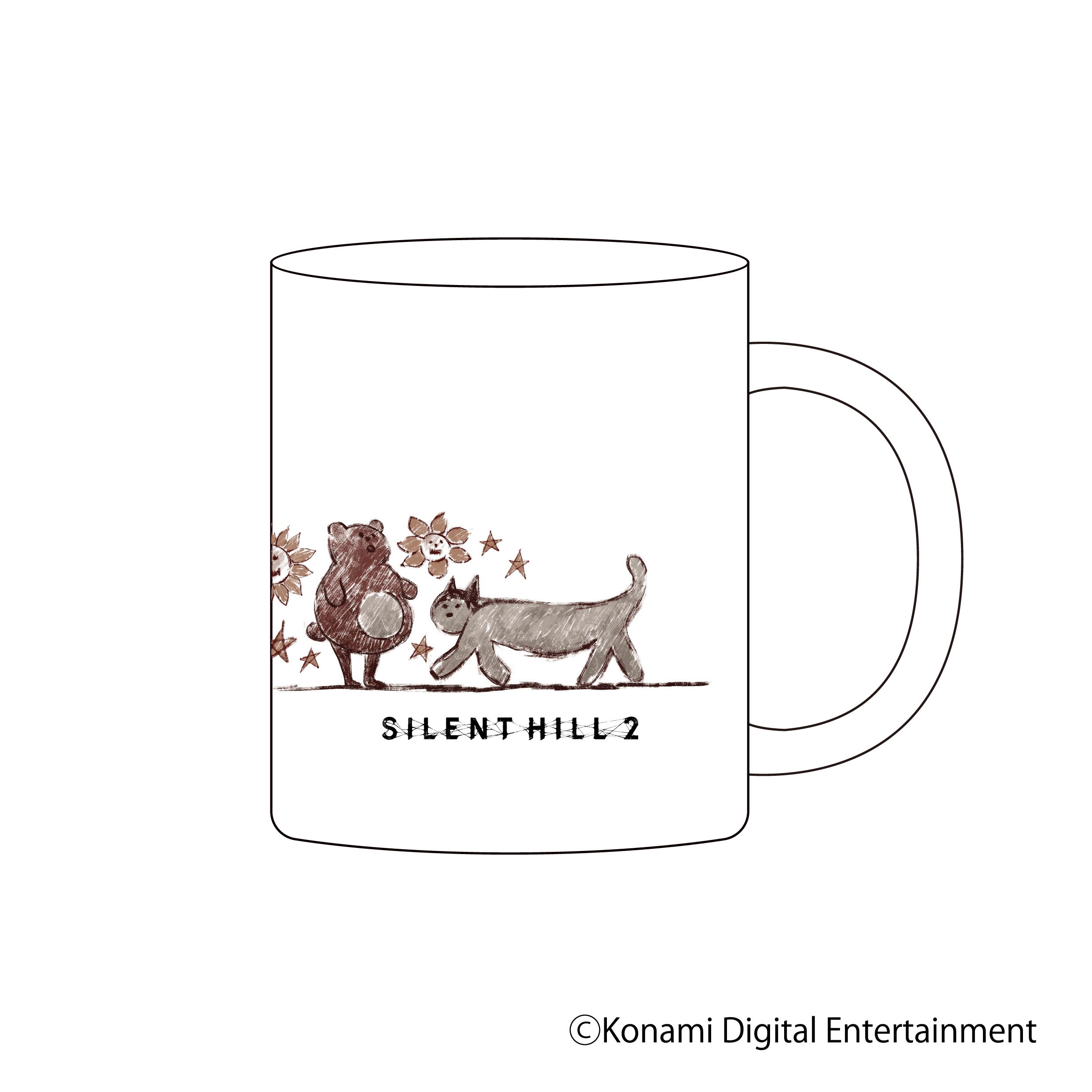 【SILENT HILL ２】Laura Grafiti Mug A