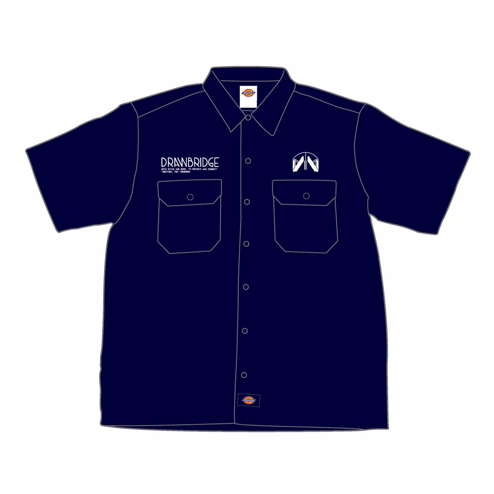 【STRAND STORE】DEATH STRANDING 2 × Dickies S/S ワークシャツ S S