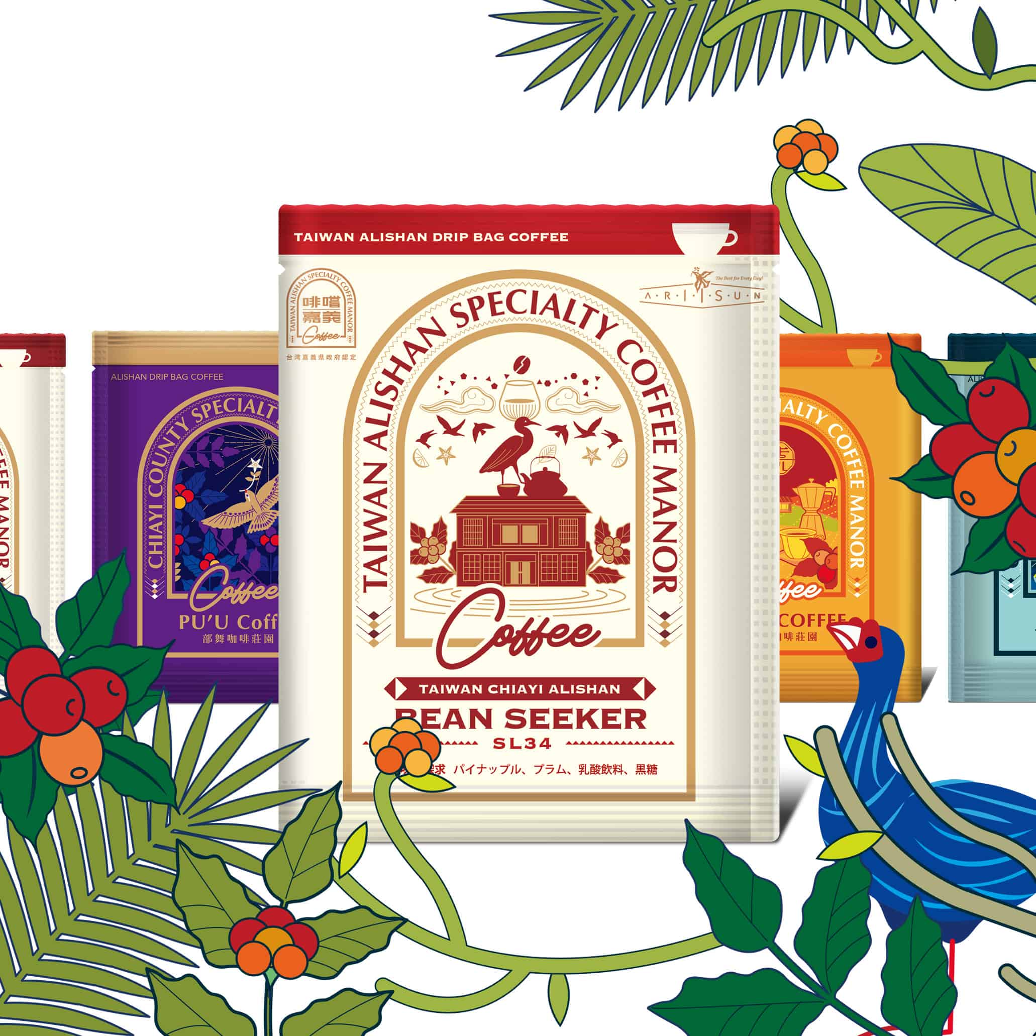 GOLD SL34 JinYunSin Coffee Farm ナチュラル (Natural)