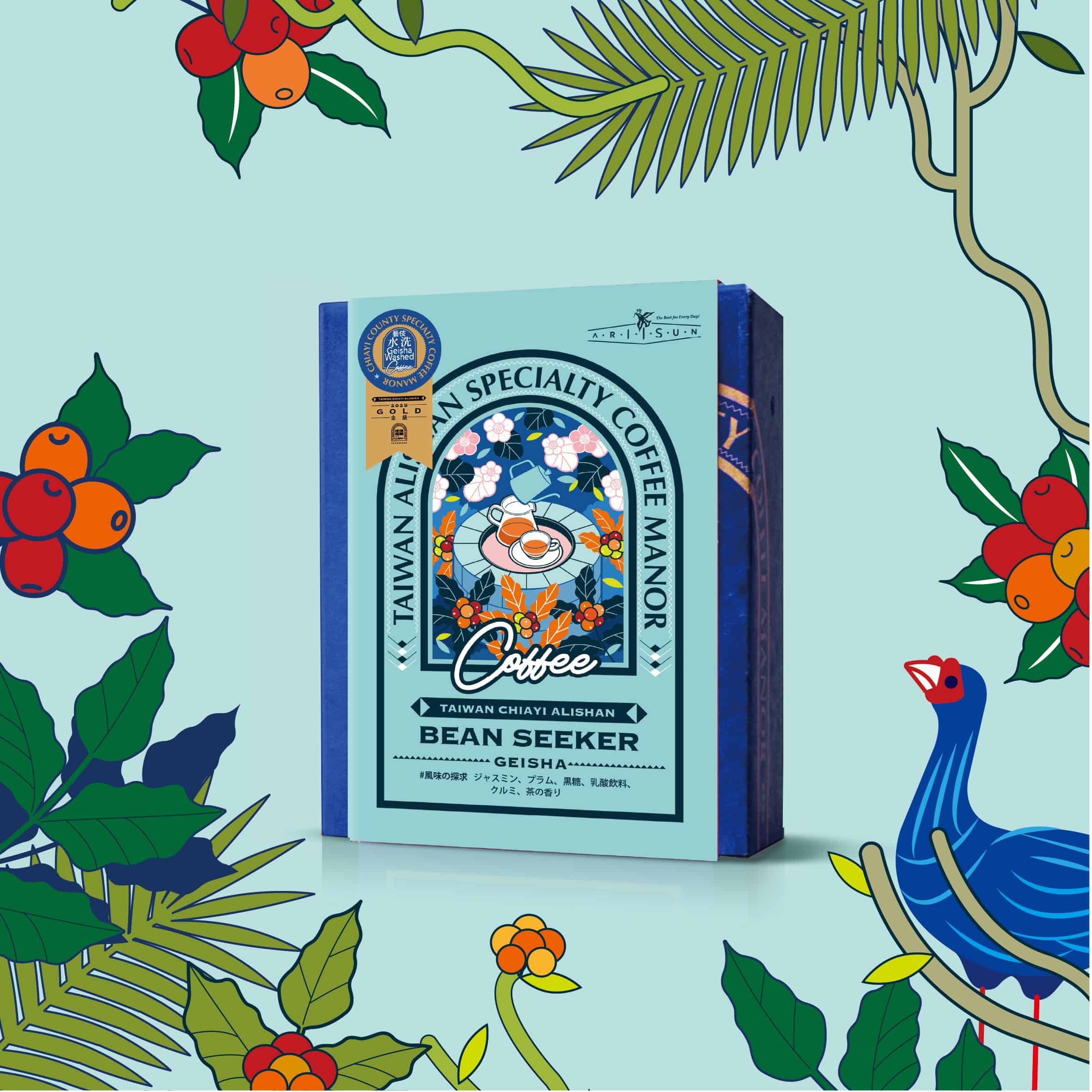 GOLD  GEISHA JING DING COFFEE MANORウォッシュド (Washed)