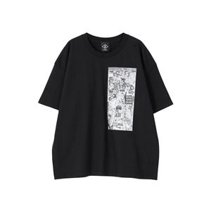ZUCCa / グラフィティT / 半袖Tシャツ(M black(26))｜ zucca