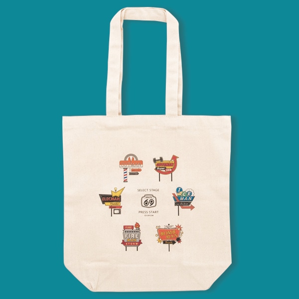 CAPCOM CREATERS LABEL   Retro Style Design × ROCKMAN トートバック ロックマン　2000015889018