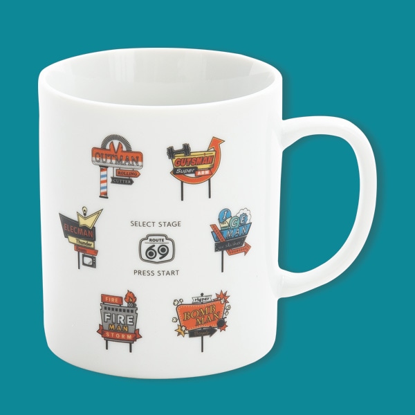 CAPCOM CREATERS LABEL   Retro Style Design × ROCKMAN マグカップ ロックマン　2000015889063