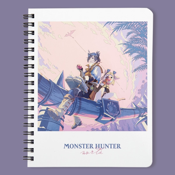 CAPCOM CREATERS LABEL   Retro Style Design × Monster Hunter: World リングノート モンスターハンター　2000015889070