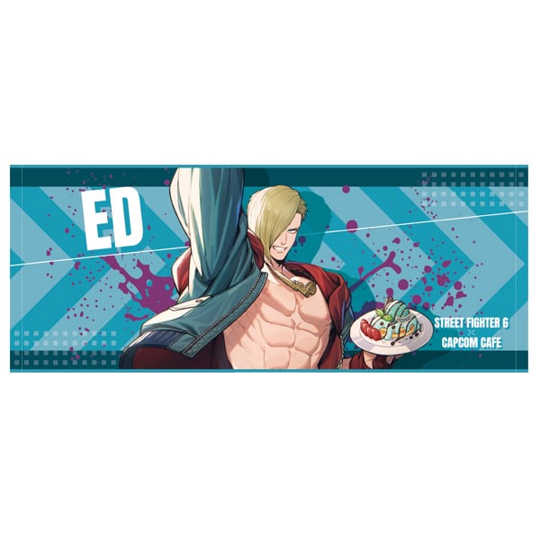 カプコンカフェ×ストリートファイター6 フェイスタオル(エド) フェイスタオル(エド)2000016498349