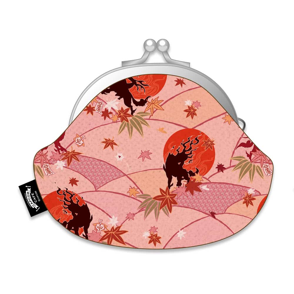 カプコンカフェ×大神 和文様がまぐち (紅葉) 紅葉　2000014609549