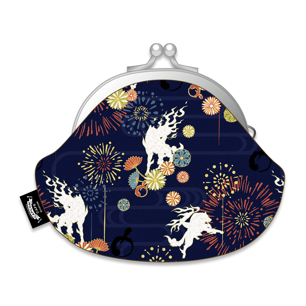 カプコンカフェ×大神 和文様がまぐち (花火) 花火　2000014609556