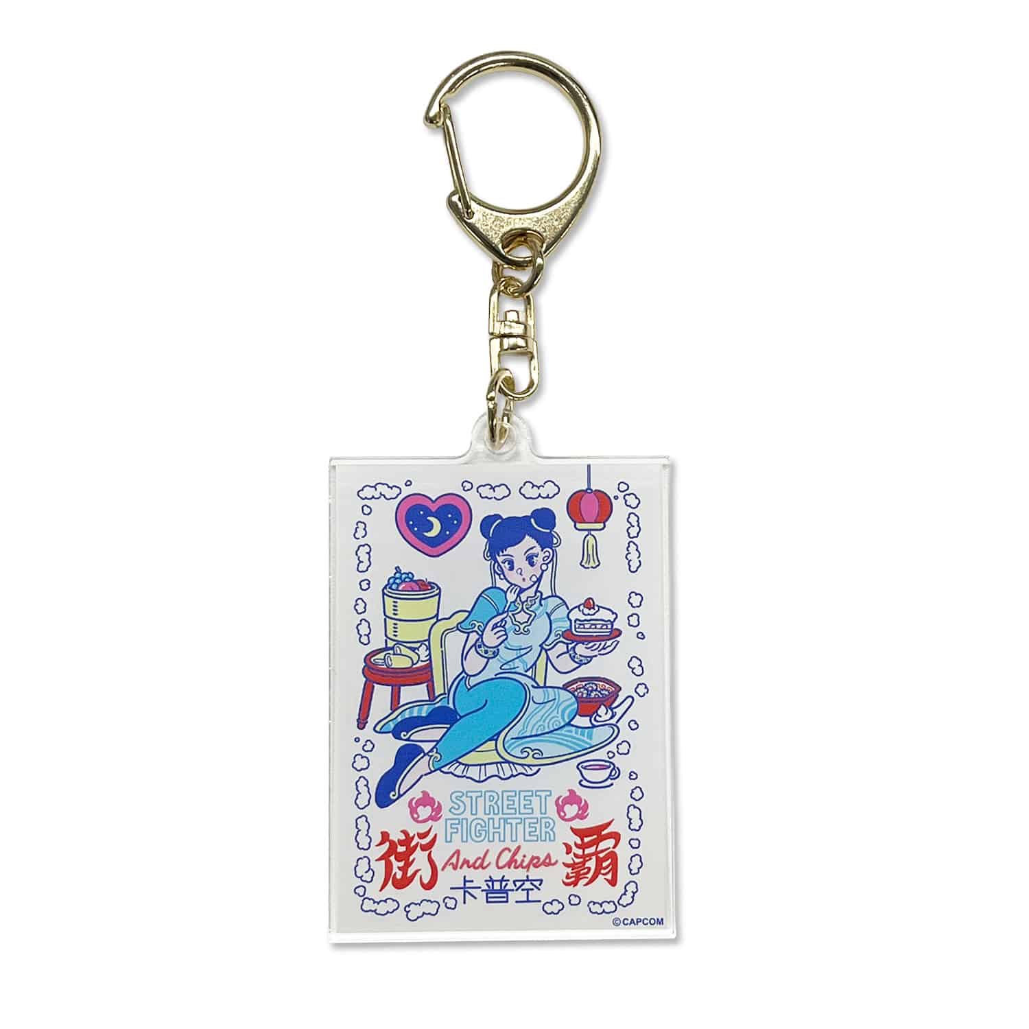 AND CHIPS STREET FIGHTER 6 by SANLEMO アクリルキーホルダー(春麗) 2000016644302