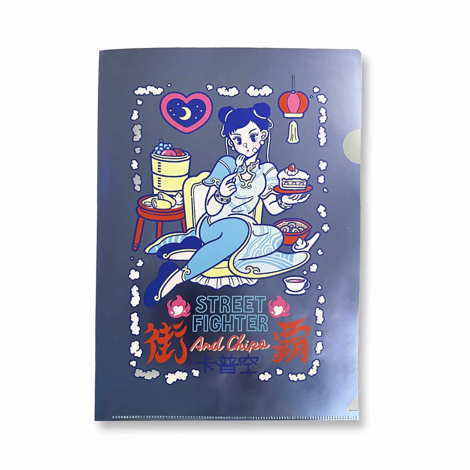 AND CHIPS STREET FIGHTER 6 by SANLEMO メタリッククリアファイル(春麗) 2000016644340