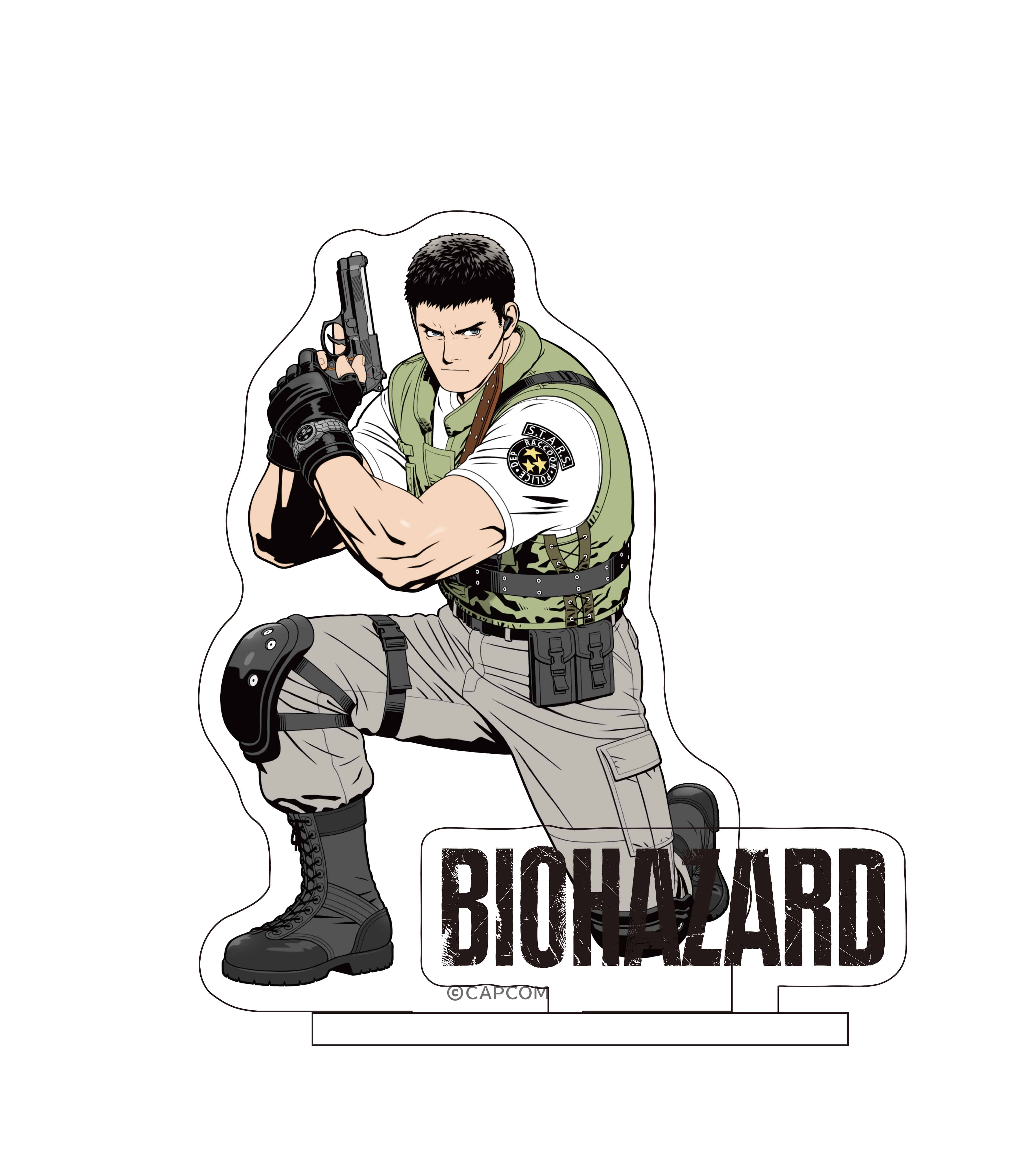 CAPCOM STORE メインビジュアル アクリルスタンド(クリス・レッドフィールド) メインビジュアル アクリルスタンド(クリス・レッドフィールド)2000016762969