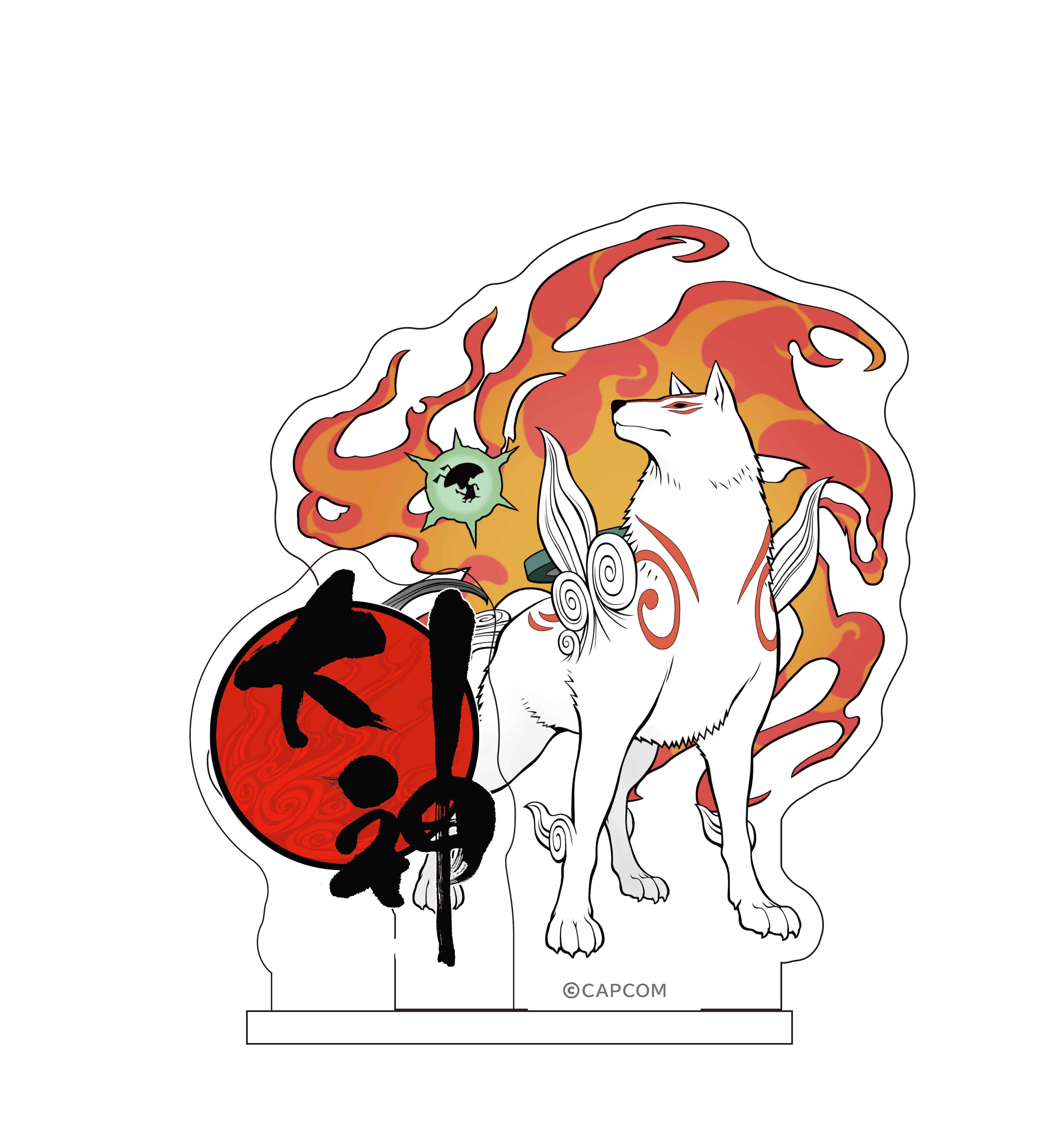 CAPCOM STORE メインビジュアル アクリルスタンド(アマテラス) メインビジュアル アクリルスタンド(アマテラス)2000016762976