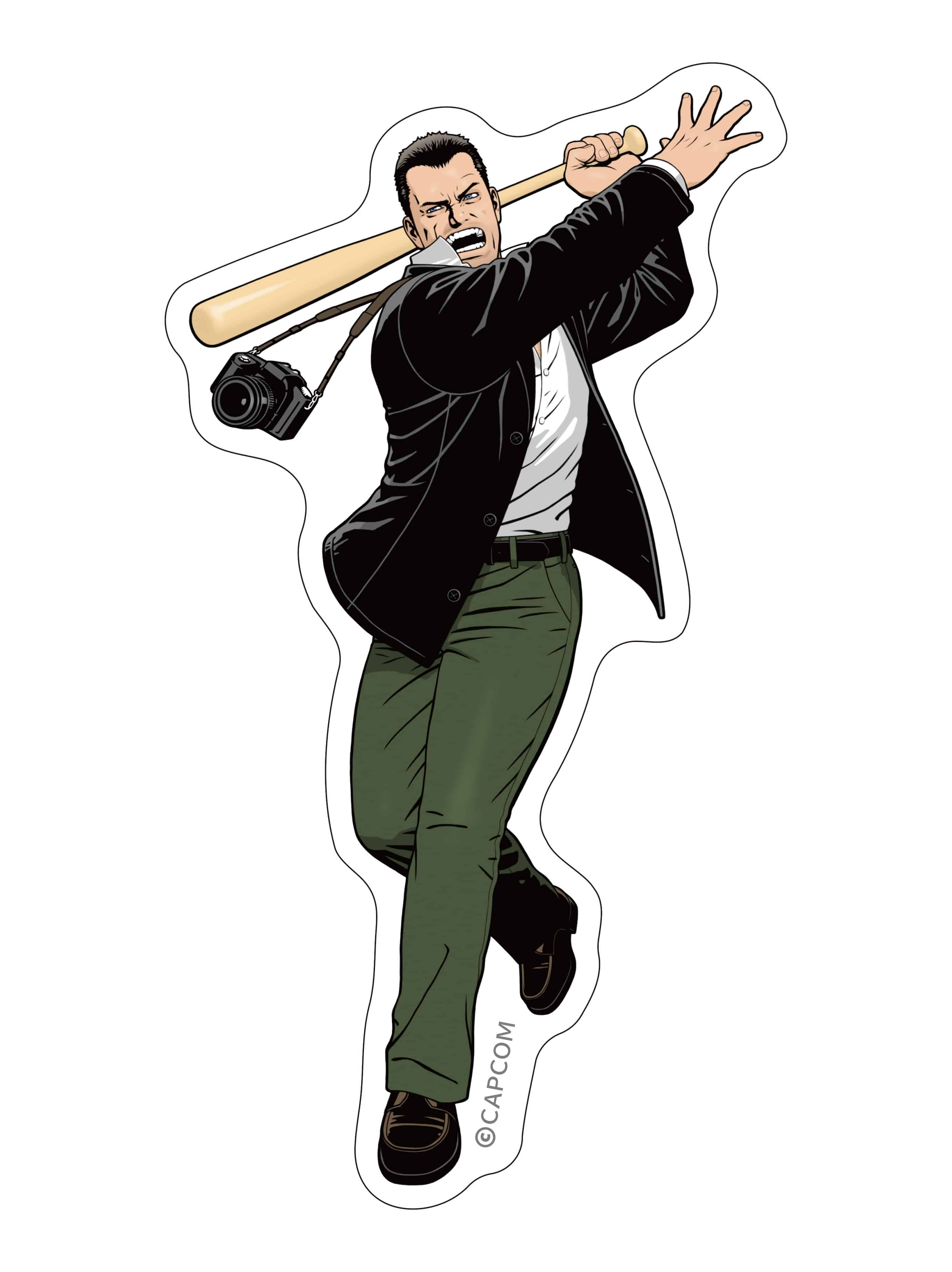 CAPCOM STORE メインビジュアル ダイカットステッカー(フランク・ウエスト) メインビジュアル ダイカットステッカー(フランク・ウエスト)2000016763058