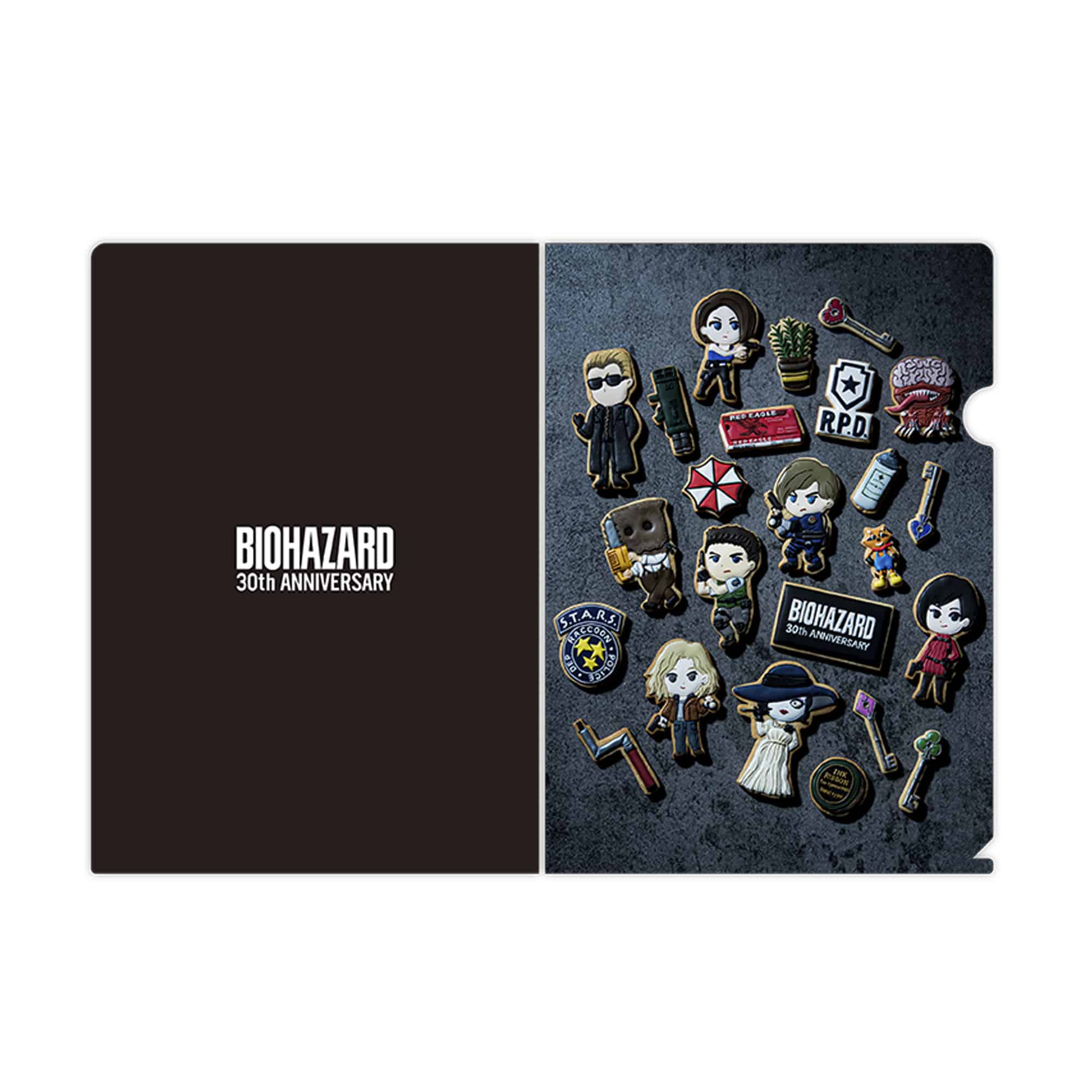 CAPCOM STORE バイオハザード30th Sweets Collection クリアファイル(集合) クリアファイル(集合)　2000016787986