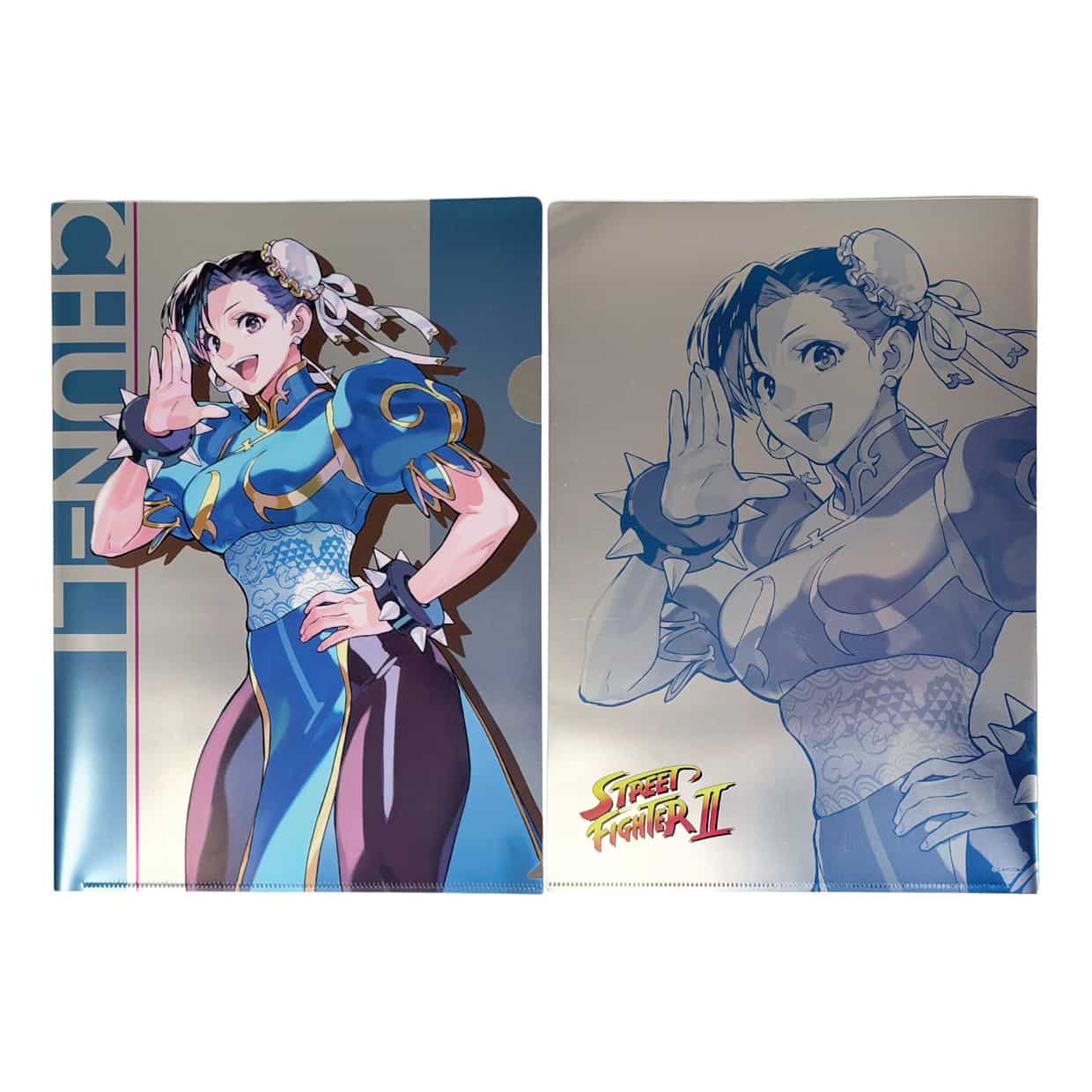 CAPCOM STORE ALL CAPCOM Artworks by 実田千聖 メタリッククリアファイル (春麗) 春麗　2000016795318