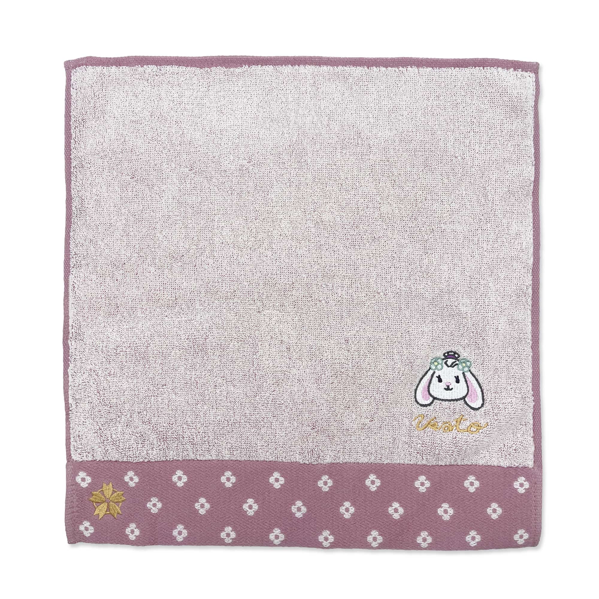 CAPCOM STORE　大逆転裁判 Journey Collection 刺繍フェイスタオル(うさと) うさと　2000016663860