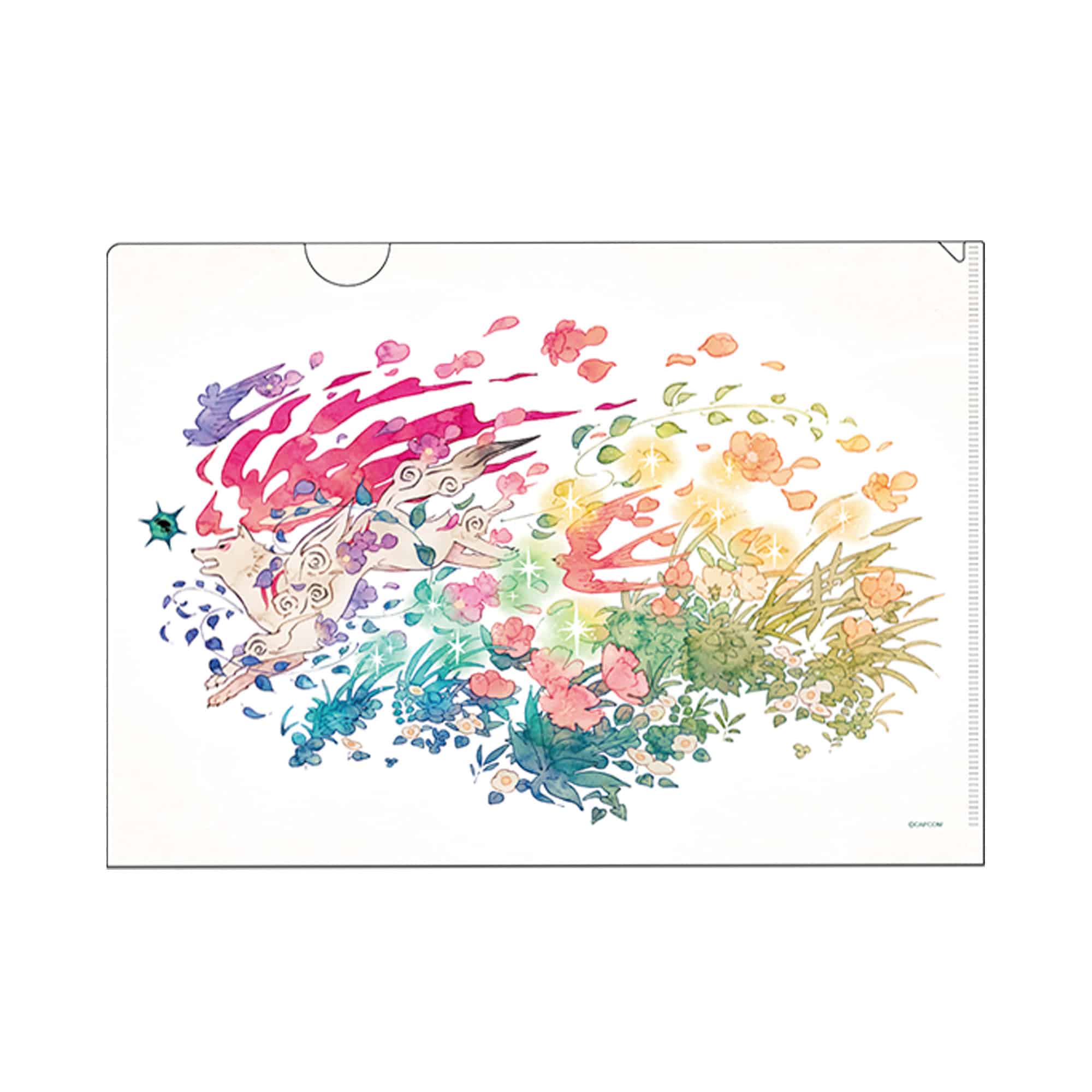 大神20th×おはるちゃん ～花咲く筆しらべ～ クリアファイル(大神降ろし) 大神降ろし　2000016827187