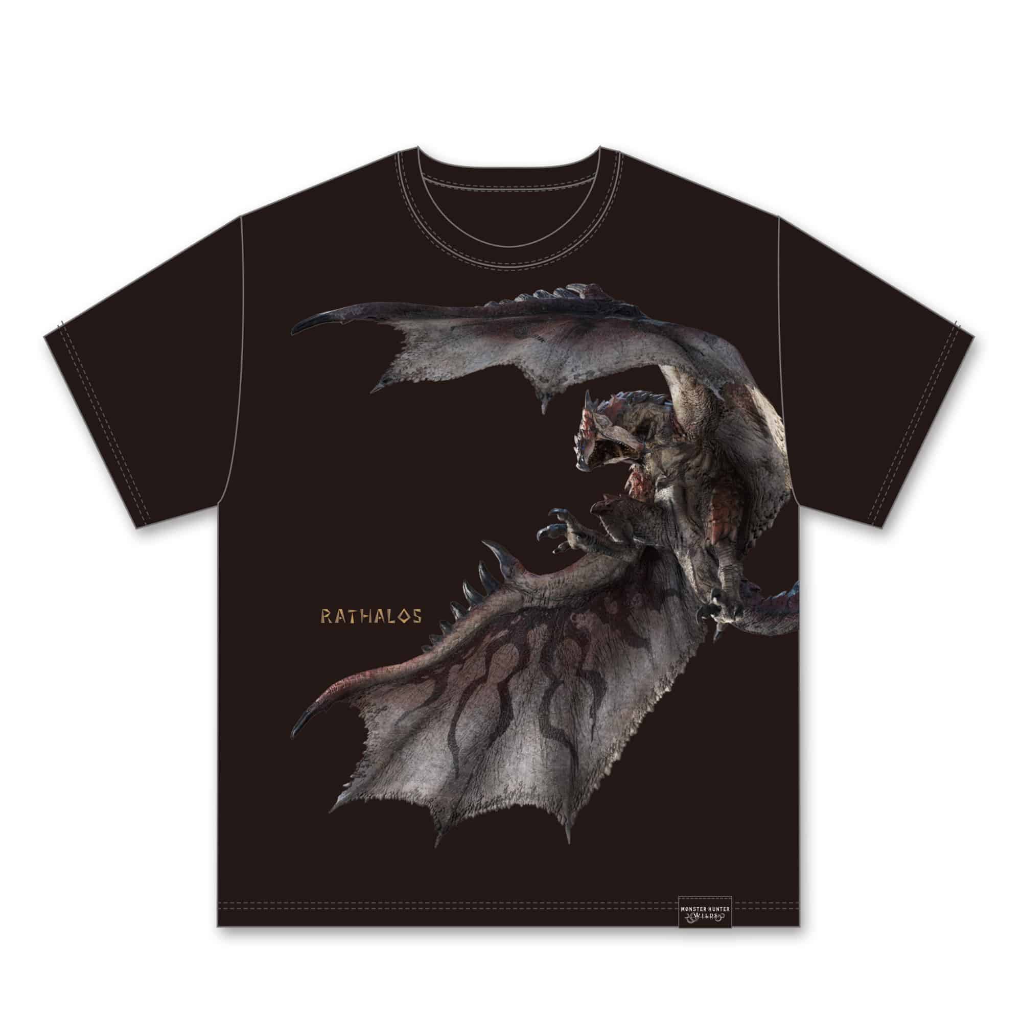 モンスターハンターワイルズ モンスター ビックプリントTシャツ (リオレウス) (リオレウス) 2000016935448