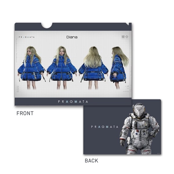 CAPCOM STORE PRAGMATA クリアファイル (Art Guide) (Art Guide)2000016950533