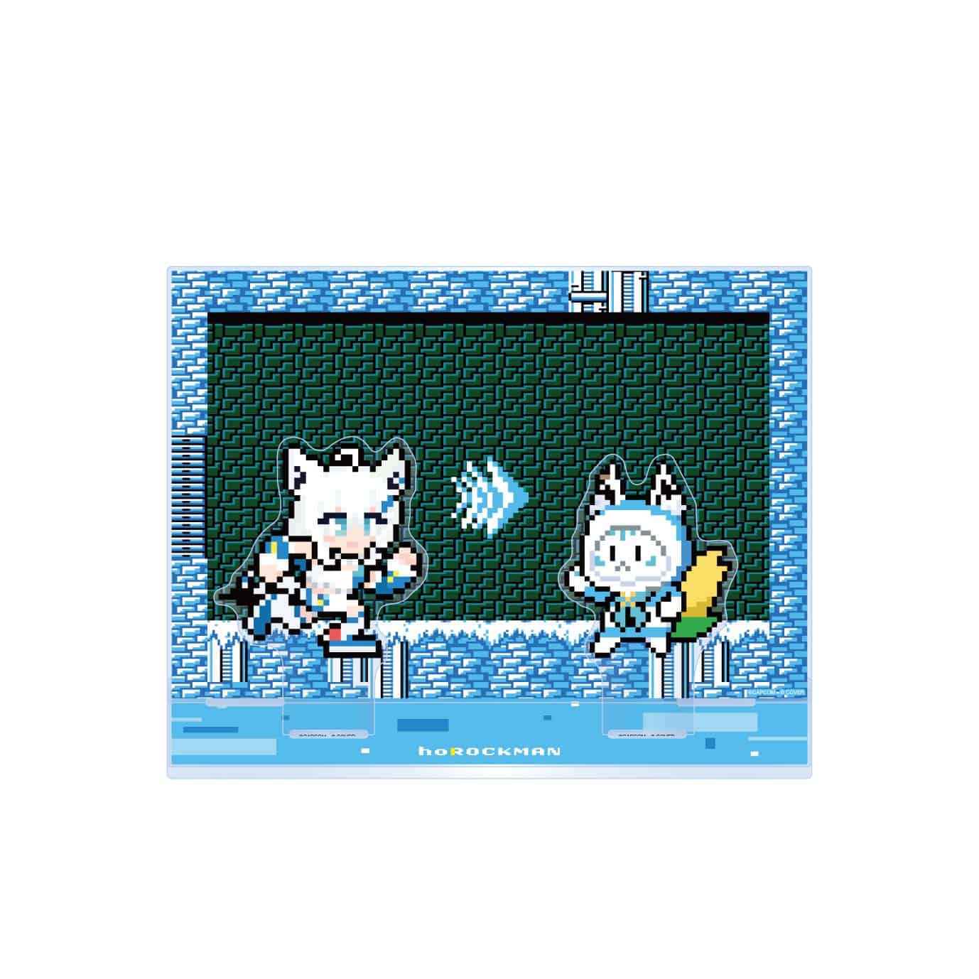 ロックマン×ホロライブ ジオラマアクリルスタンド(フブキングダムは何度でもよみがえるのだ) 白上フブキ2000016957020