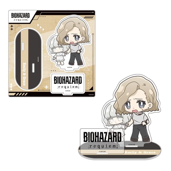 【2027年1月下旬以降順次お届け予定】バイオハザードレクイエム ちびキャラ アクリルスタンド(グレース＆エミリー) (グレース＆エミリー) 2000017023380