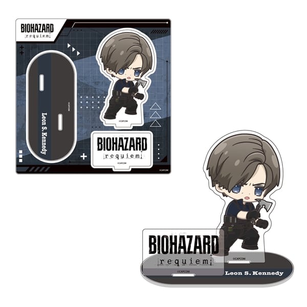 【2027年1月下旬以降順次お届け予定】バイオハザードレクイエム ちびキャラ アクリルスタンド(レオン トマホークver) (レオン トマホークver) 2000017023403