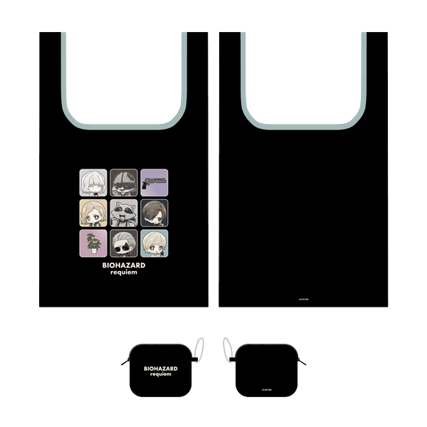 【2027年1月下旬以降順次お届け予定】バイオハザードレクイエム ポーチ付きエコバッグ(ちびキャラ) (ちびキャラ)2000017023489