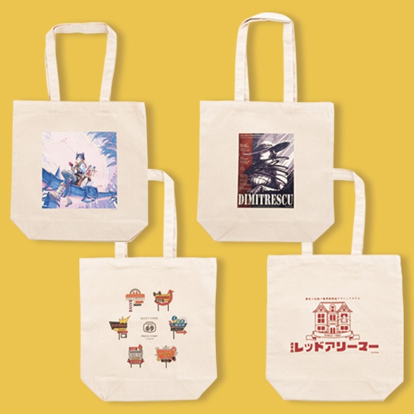 CAPCOM CREATERS LABEL Retro Style Design トートバック