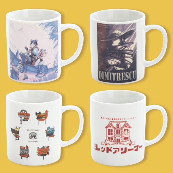 CAPCOM CREATERS LABEL   Retro Style Design マグカップ