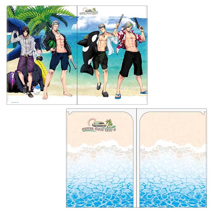 DMC5 Enjoy! Summer! ダブルポケットクリアファイル ダブルポケットクリアファイル 2000015416269