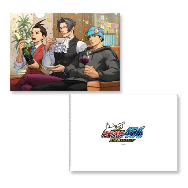 CAPCOM STORE 逆転裁判456 王泥喜セレクション クリアファイル(総選挙イラスト) 総選挙イラスト 2000016372724