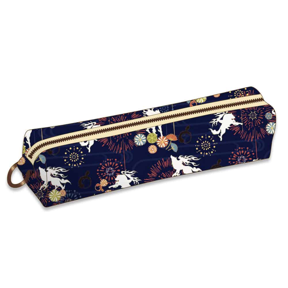 カプコンカフェ×大神 和文様筆入れ (花火) 花火　2000014609587
