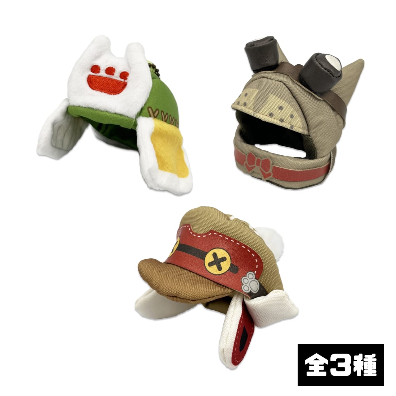 CAPCOM STORE モンスターハンターワイルズ オトモアイルー帽子マスコット(全3種)