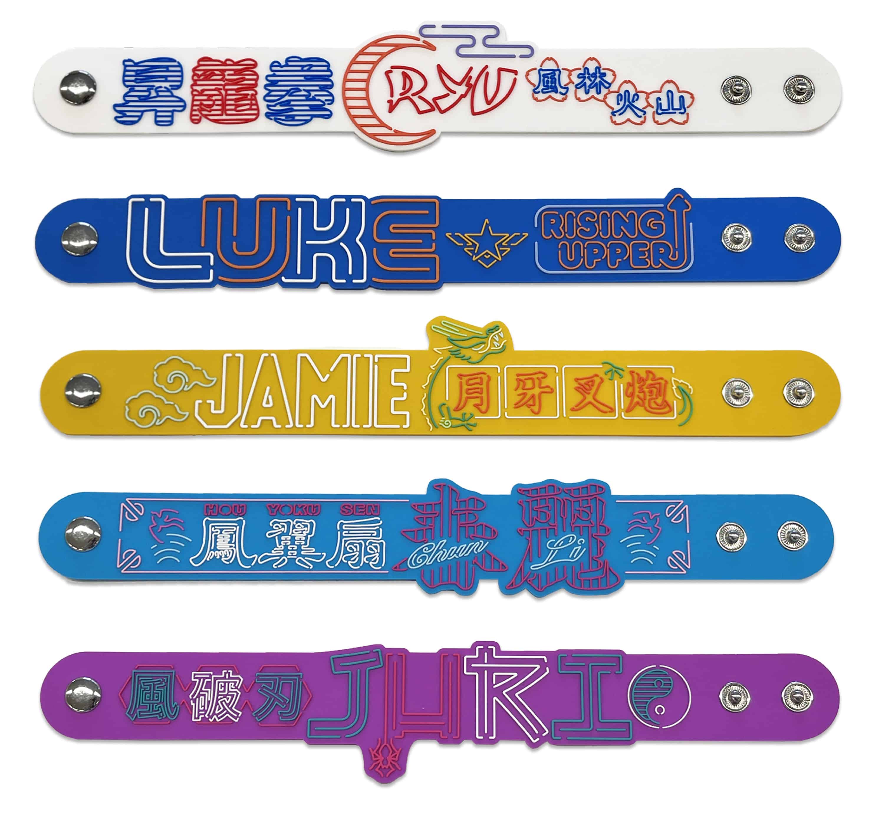 CAPCOM STORE STREET FIGHTER 6 Neon Design ラバーバンド(全5種)