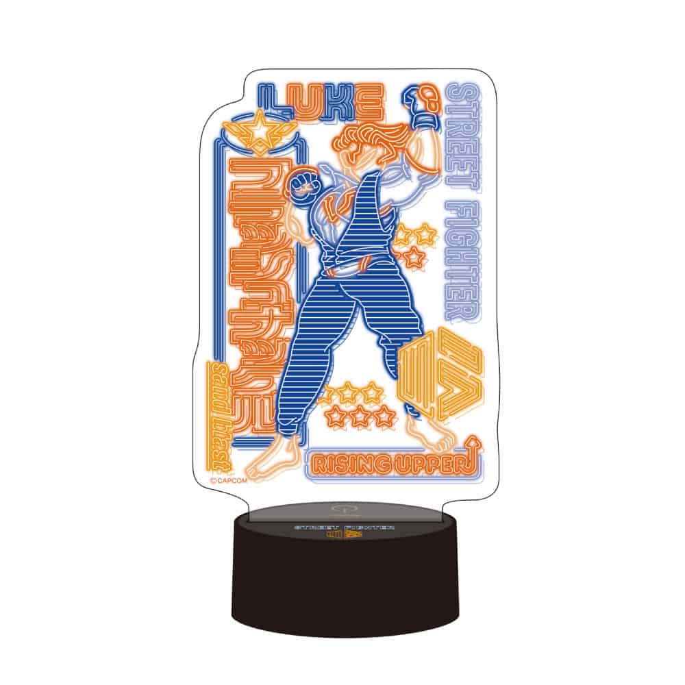 CAPCOM STORE STREET FIGHTER 6 Neon Design LEDライト(ルーク) ルーク　2000016620139