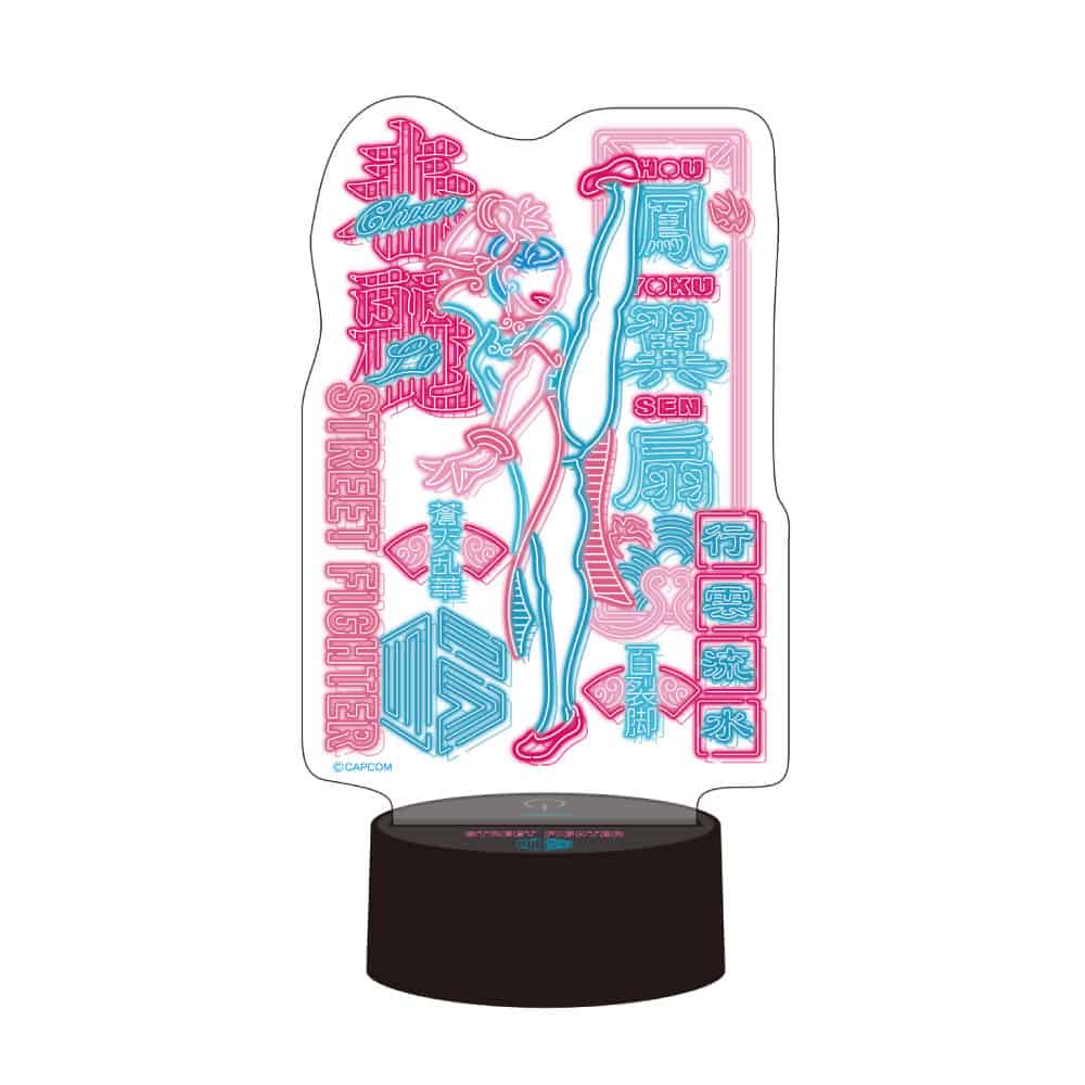 CAPCOM STORE STREET FIGHTER 6 Neon Design LEDライト(春麗) 春麗　2000016620153