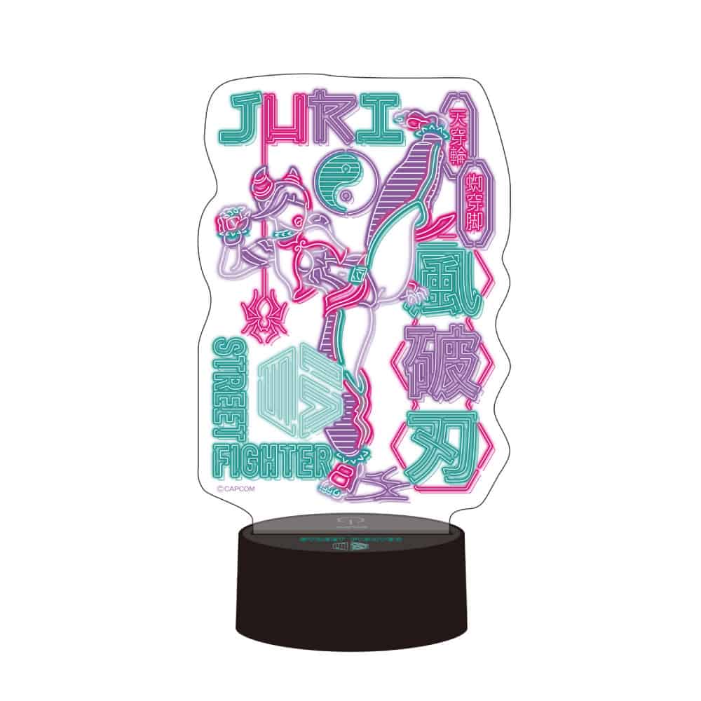 CAPCOM STORE STREET FIGHTER 6 Neon Design LEDライト(ジュリ) ジュリ　2000016620160