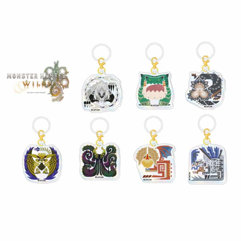 CAPCOM STORE　モンスターハンターワイルズ モンスターアイコン めじるしマーカー vol.1 モンスターアイコン めじるしマーカー vol.1 2000016682182