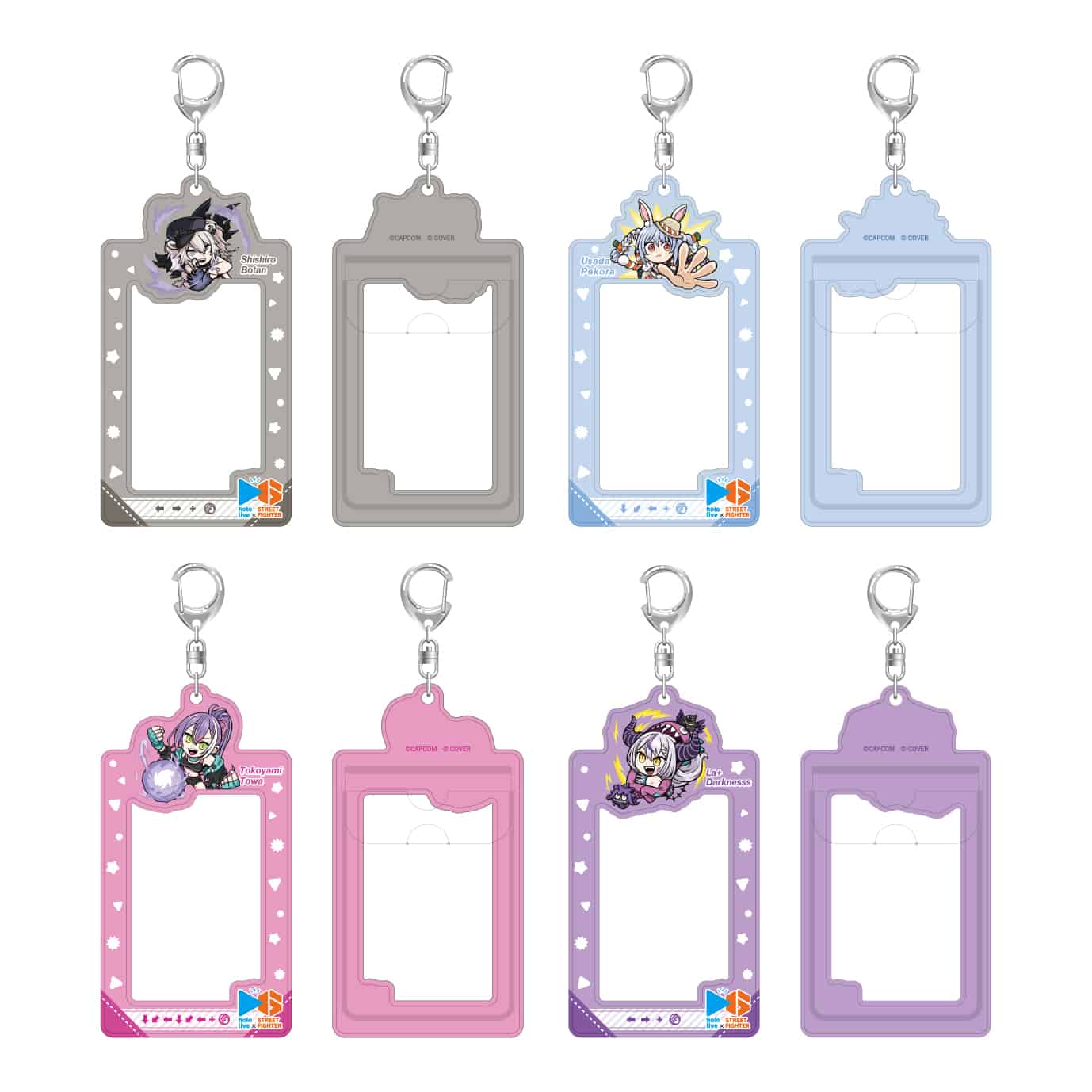 カプコンカフェ ストリートファイター6×ホロライブ第1弾 カードホルダー
