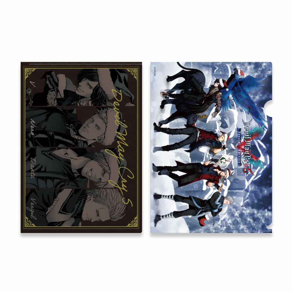 DMC5 Special Edition × CAPCOM STORE Xmas クリアファイルA DMC5  Xmas クリアファイルA2000015293662