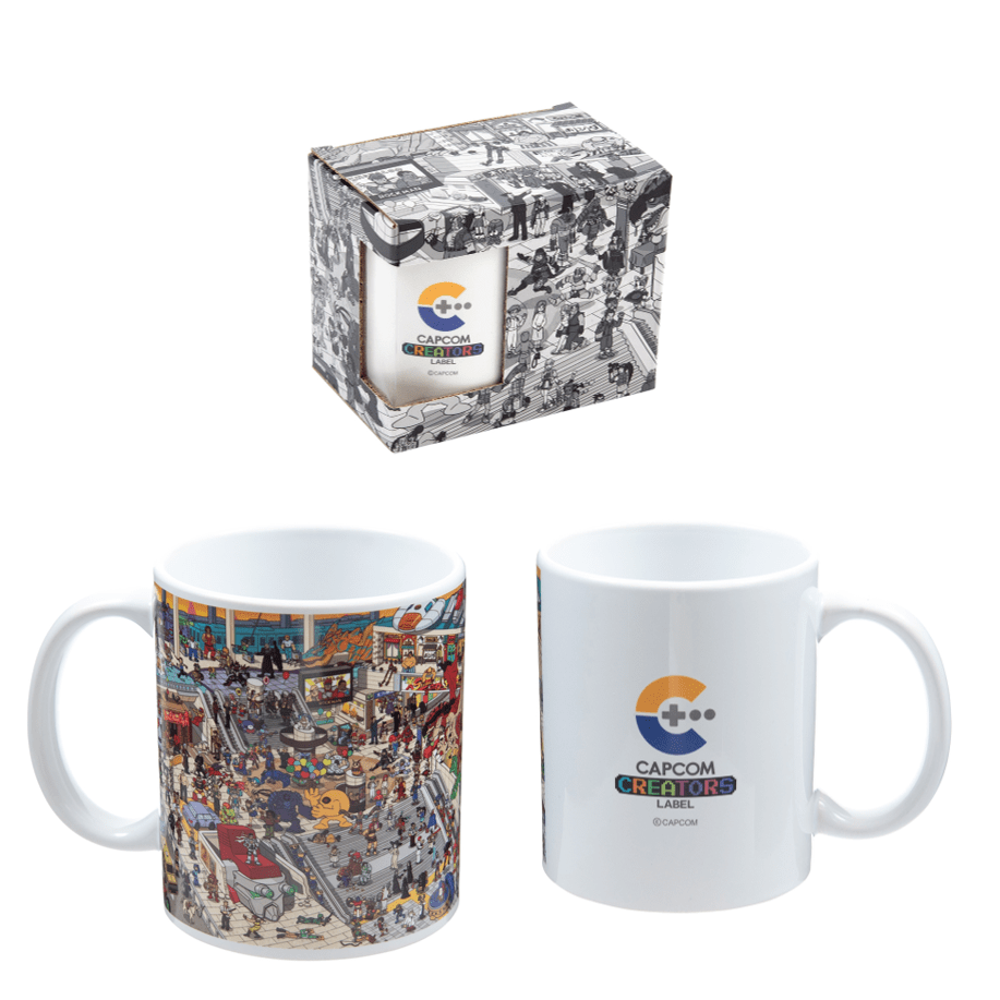 【CAPCOM CREATORS LABEL】WHERE ARE CAPCOM HEROES？ マグカップ WHERE ARE CAPCOM HEROES？ マグカップ　2000016659863