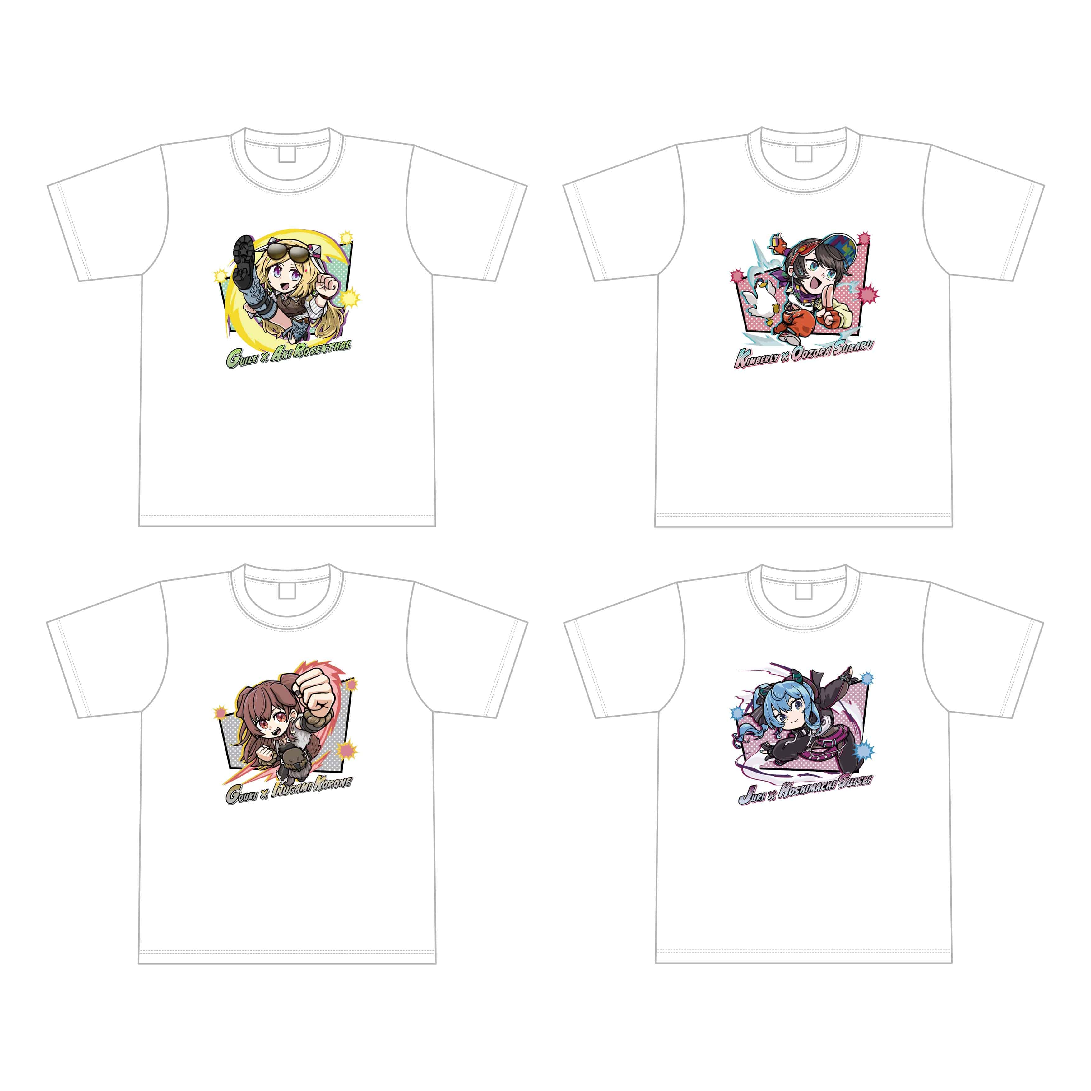 カプコンカフェ ストリートファイター6×ホロライブ第2弾 Tシャツ