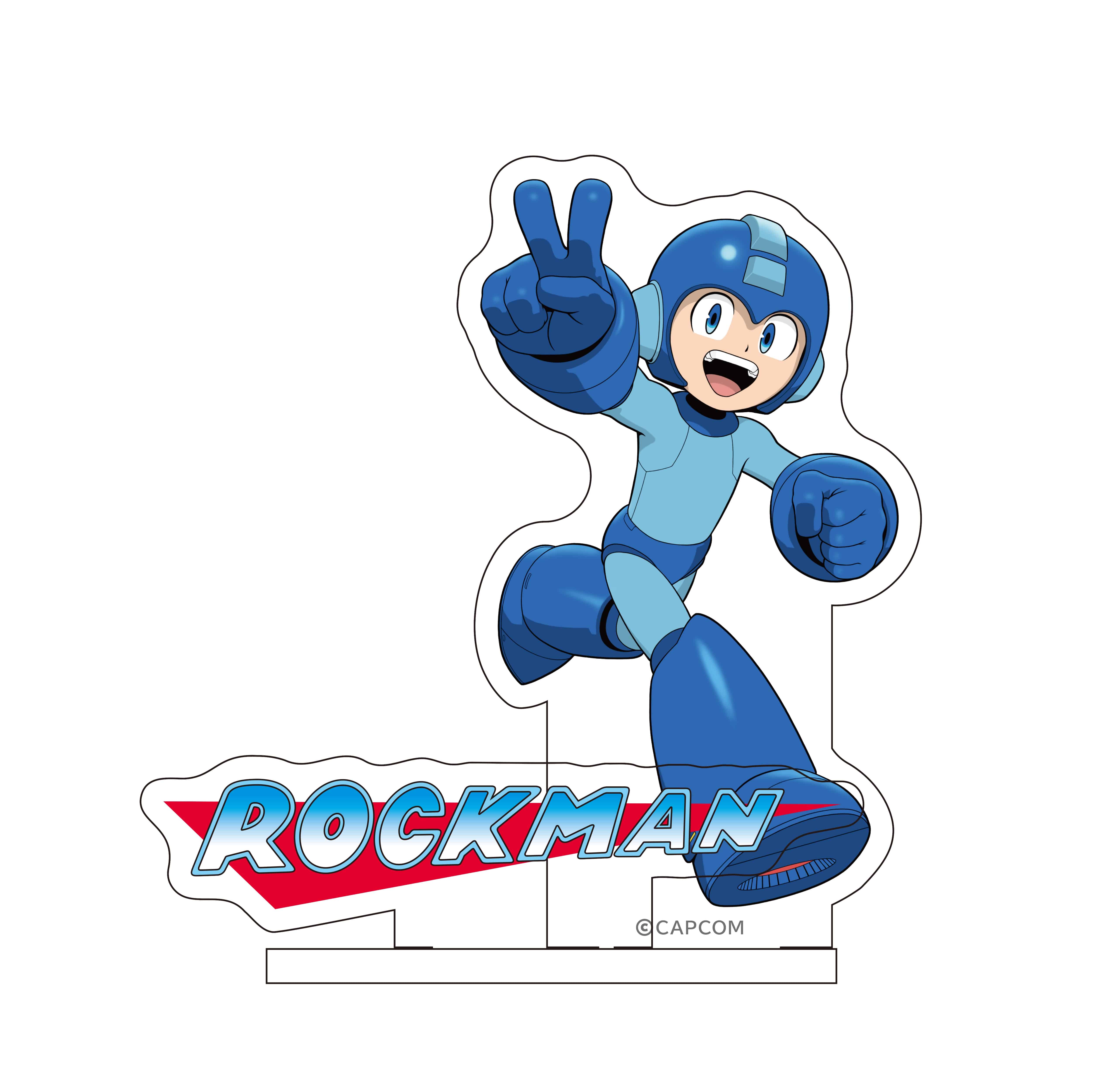 CAPCOM STORE メインビジュアル アクリルスタンド(ロックマン) 2000016762990