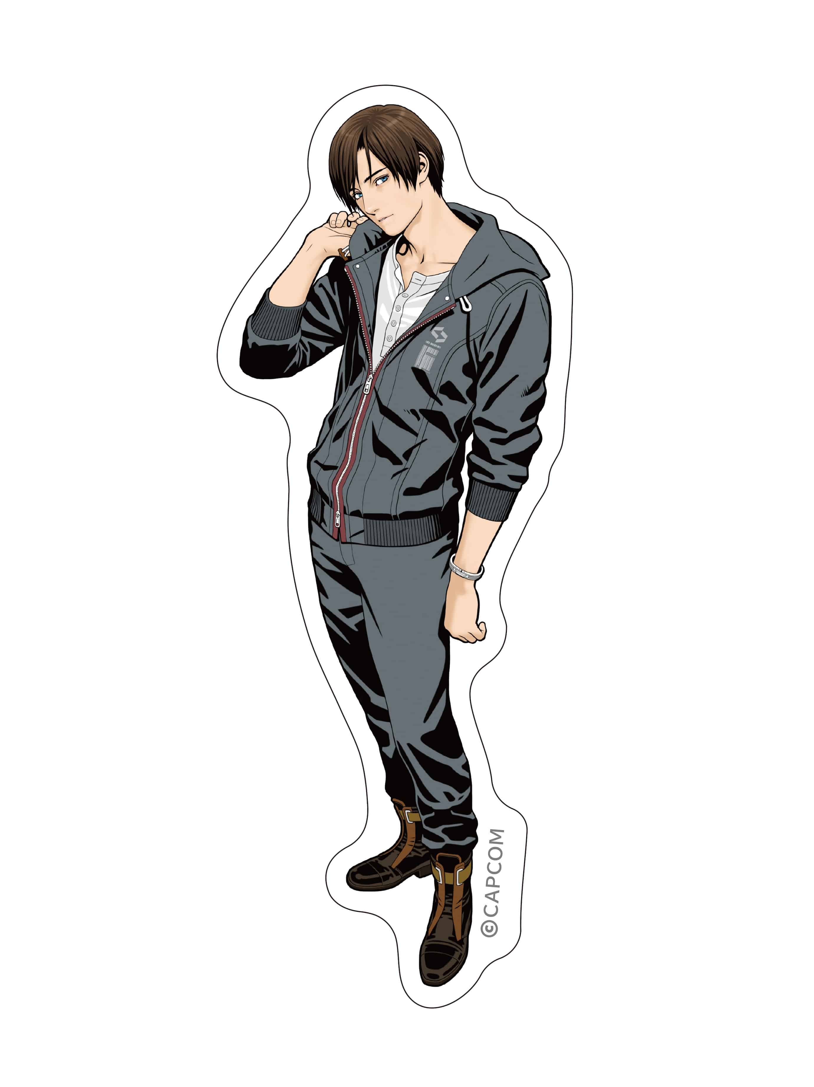 CAPCOM STORE メインビジュアル ダイカットステッカー(ハルト) ハルト　2000016763041