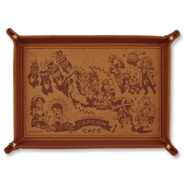 カプコンカフェ×モンスターハンターワイルズ レザートレー ｶﾌﾟｺﾝｶﾌｪ×ﾓﾝｽﾀｰﾊﾝﾀｰﾜｲﾙｽﾞ ﾚｻﾞｰﾄﾚｰ 2000016570410