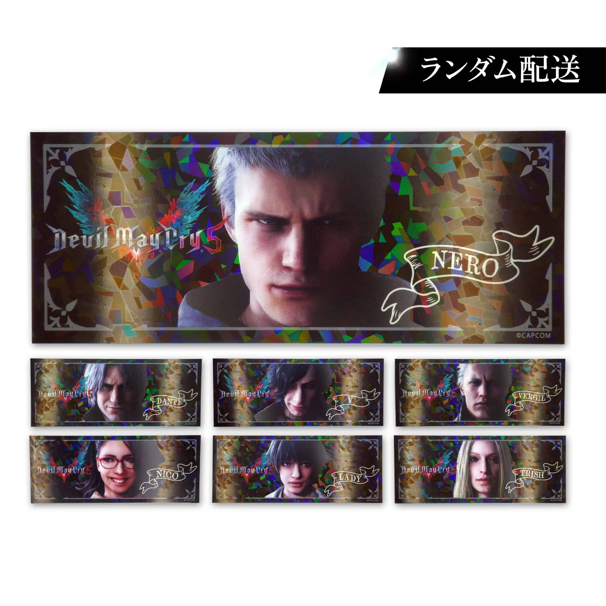 Devil May Cry 5 Metallic Collection トレーディング ホログラムカード Devil May Cry 5 Metallic Collection ﾄﾚｰﾃﾞｨﾝｸﾞﾎﾛｸﾞﾗﾑｶｰﾄﾞ 2000016661750