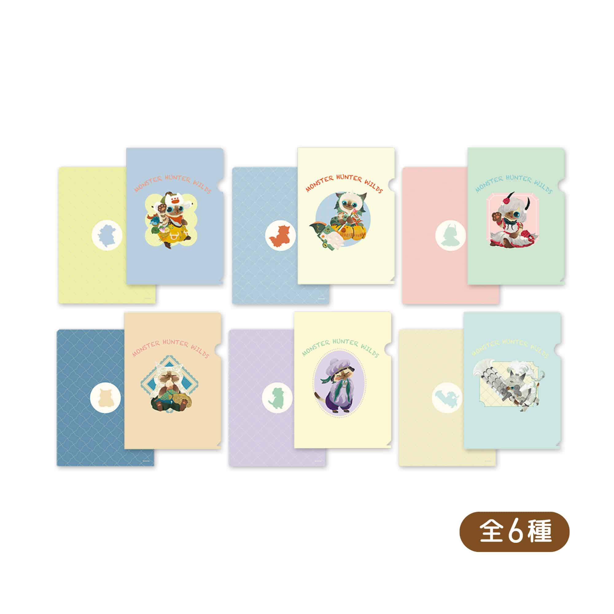 ﾓﾝｽﾀｰﾊﾝﾀｰﾜｲﾙｽﾞ ﾎﾞｸも行く!ｵﾄﾓｱｲﾙｰｺﾚｸｼｮﾝ ｸﾘｱﾌｧｲﾙ(全6種)