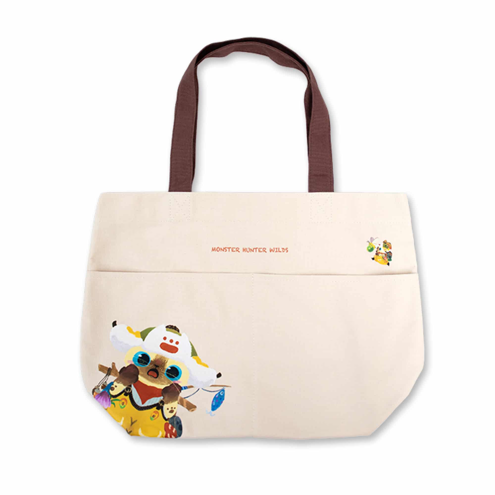 ﾓﾝｽﾀｰﾊﾝﾀｰﾜｲﾙｽﾞ ﾎﾞｸも行く!ｵﾄﾓｱｲﾙｰｺﾚｸｼｮﾝ ﾎﾟｹｯﾄ付きﾄｰﾄﾊﾞｯｸﾞ ﾓﾝｽﾀｰﾊﾝﾀｰﾜｲﾙｽﾞ ﾎﾞｸも行く!ｵﾄﾓｱｲﾙｰｺﾚｸｼｮﾝ ﾎﾟｹｯﾄ付きﾄｰﾄﾊﾞｯｸﾞ2000016772043