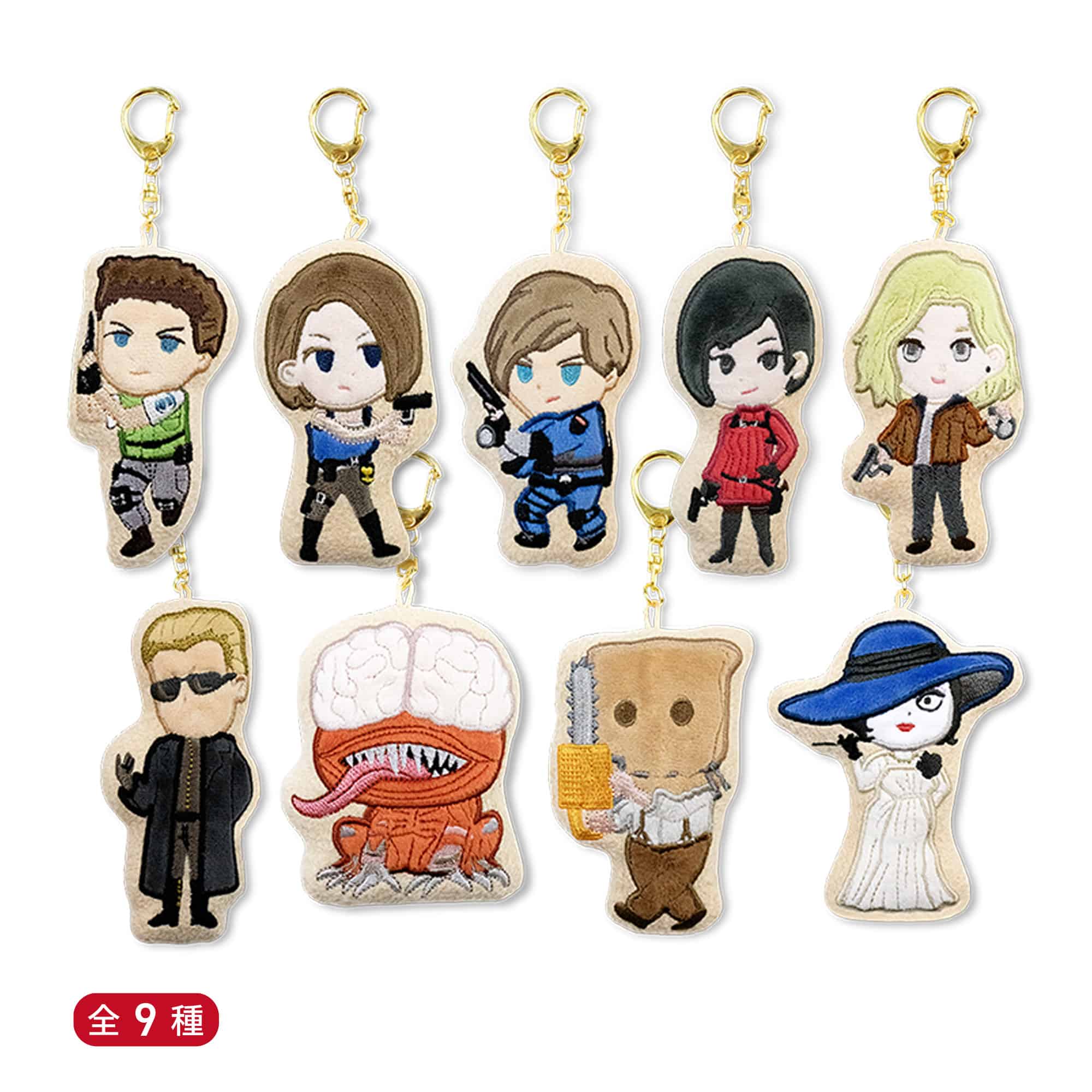 CAPCOM STORE バイオハザード30th Sweets Collection マスコット(全9種)